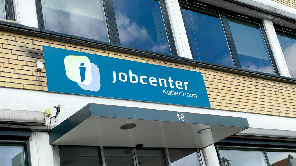 Skilt til jobcenter