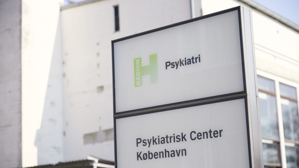 skilt psykiatrien - fx brugt i artikel om psykiatriens afdelinger